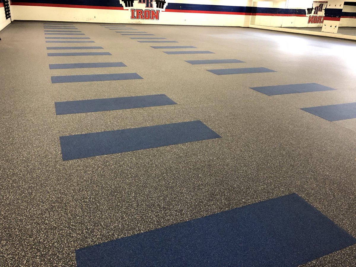 This is what we have been waiting for!Thank you <a href="/rix_ric/">Carla Rix</a> <a href="/BirdvilleSchool/">BirdvilleSchool</a> school board <a href="/GedKates/">Ged Kates</a>! Our new @plae_us flooring turned out better than expected!  Was worth the wait!  Our athletes were blown away today! #freakfactory #BISDShines @mykeortiz_ <a href="/RichGray_/">Richard Gray</a>