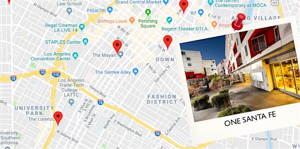 LADFNewMarkets's tweet photo. We allocated $15M in NMTC's to #OneSantaFe a mixed-use/transit-oriented development in the underserved low-income #LAArtsDistrict community in #DTLA Project brought a grocery store & convenience retail
Learn about our work #LADF https://t.co/3Bde1wjaOd
#SustainableGrowth #EconDev https://t.co/jLJzoCbWJV