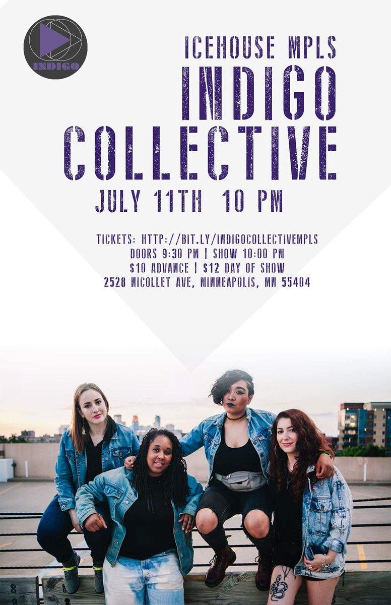 BREAKSxLAKES's tweet photo. 2NITE!!!
Get ready to dance cause the #IndigoCollective are going to make you move!!!
@icehousempls
With @queenDuin
@djmichel_be
@djladyem
& @_TaliaKnight_
Doors at 930
$12
Come thru & groove https://t.co/i1UQ1BUfdH