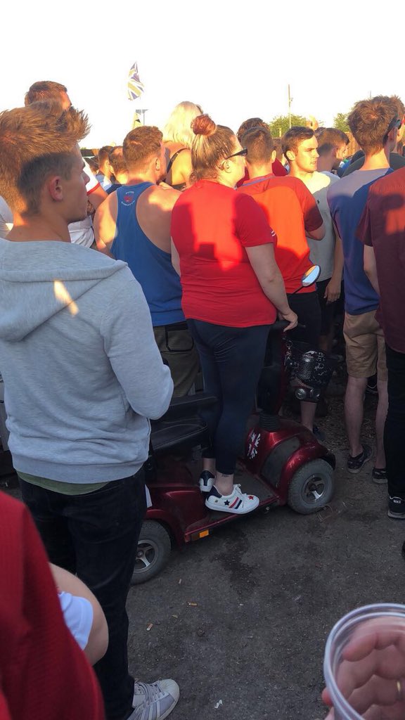 tom_hemming's tweet photo. Through the magic of England, the disability is cured https://t.co/u5vEuLCMJO