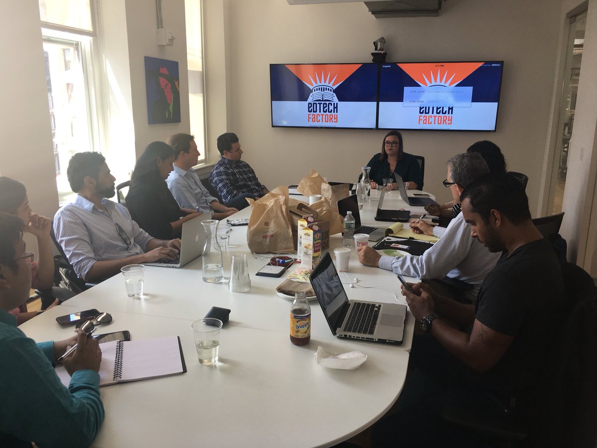 ventureoutny's tweet photo. Time to learn #Enterprise #Marketing with @RabeckaKrill from @Noodle_Partners! Pumped for the Pitch Night tonight! See you there soon! https://t.co/p0PIcg6GV1 #VentureOutEdtech #NYUStartEd https://t.co/dCxZqa8lFH