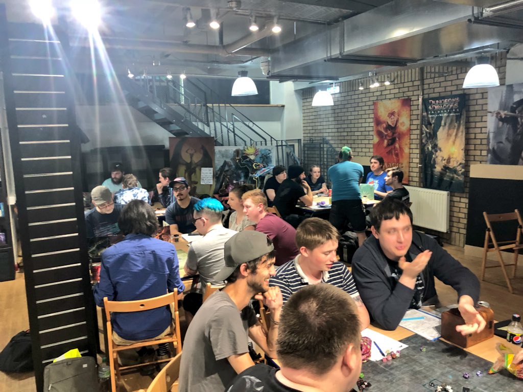 Dungeons & Dragons on Twitter: "Surprise visit to #Manchester game