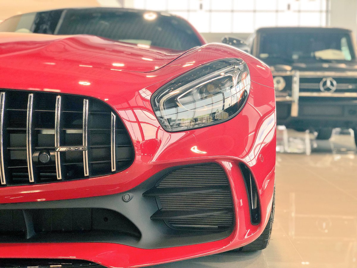 mbofmc1's tweet photo. Red HOT! πΆ
Just dropped - the brand new 2018 Mercedes-Benz AMG GT R in Jupiter Red. It doesnβt get better than this, #Nashville! #MBofMC #MusicCity #LiveTheDream https://t.co/AWy7ZpzMoZ