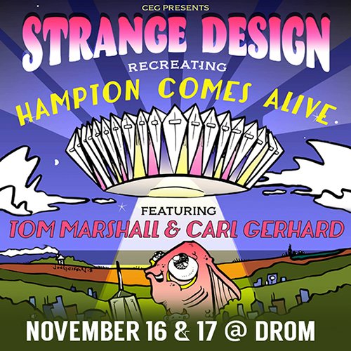 Tom Marshall, Carl Gerhard and Strange Design to Recreate Phish’s Hampton Comes Alive in NYC (<a href="/Phish/">Phish</a> <a href="/TomMarshall111/">Tom Marshall</a> <a href="/recreatephish/">Strange Design</a>) :: bit.ly/2L66726