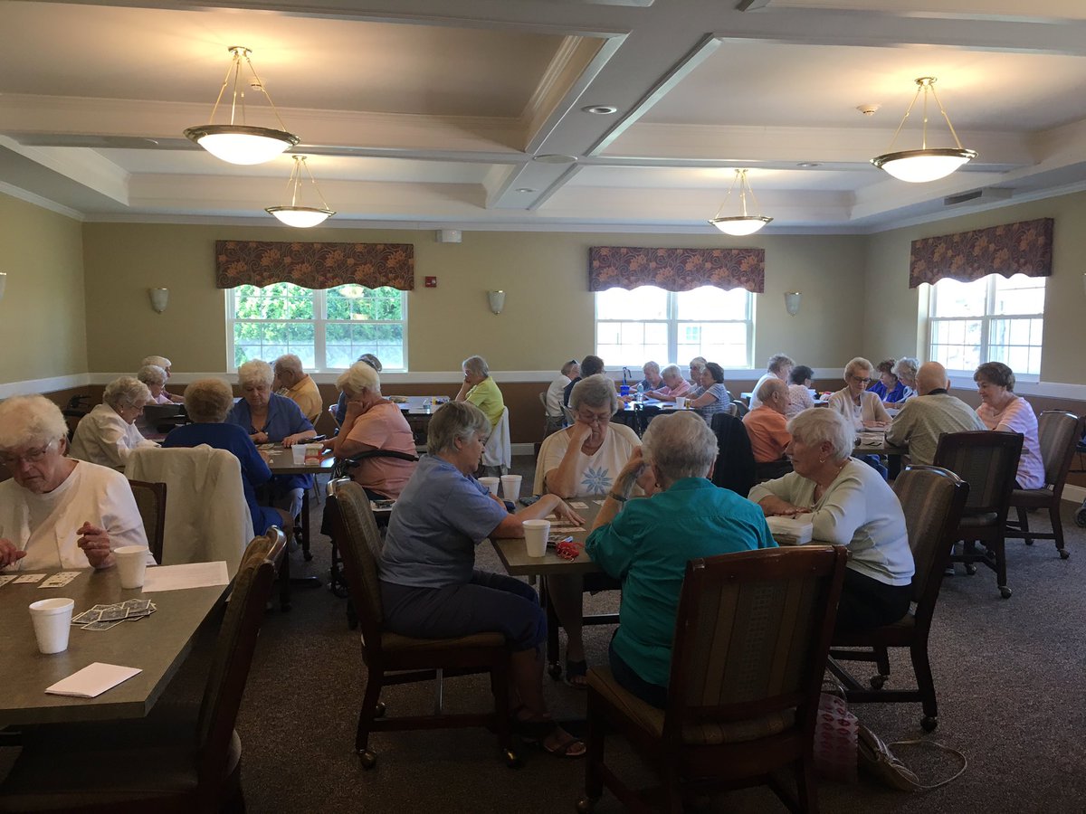 HearthstoneVil's tweet image. Congrats to our many lucky winners at Card Bingo today!! #HSV #seniorliving #cardbingo