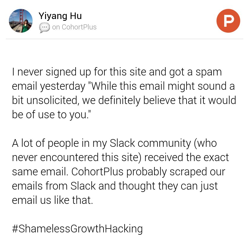 YiyangHi's tweet photo. My thoughts on CohortPlus on @ProductHunt https://t.co/bYIgbKD9C5 https://t.co/PWo48FMUnk