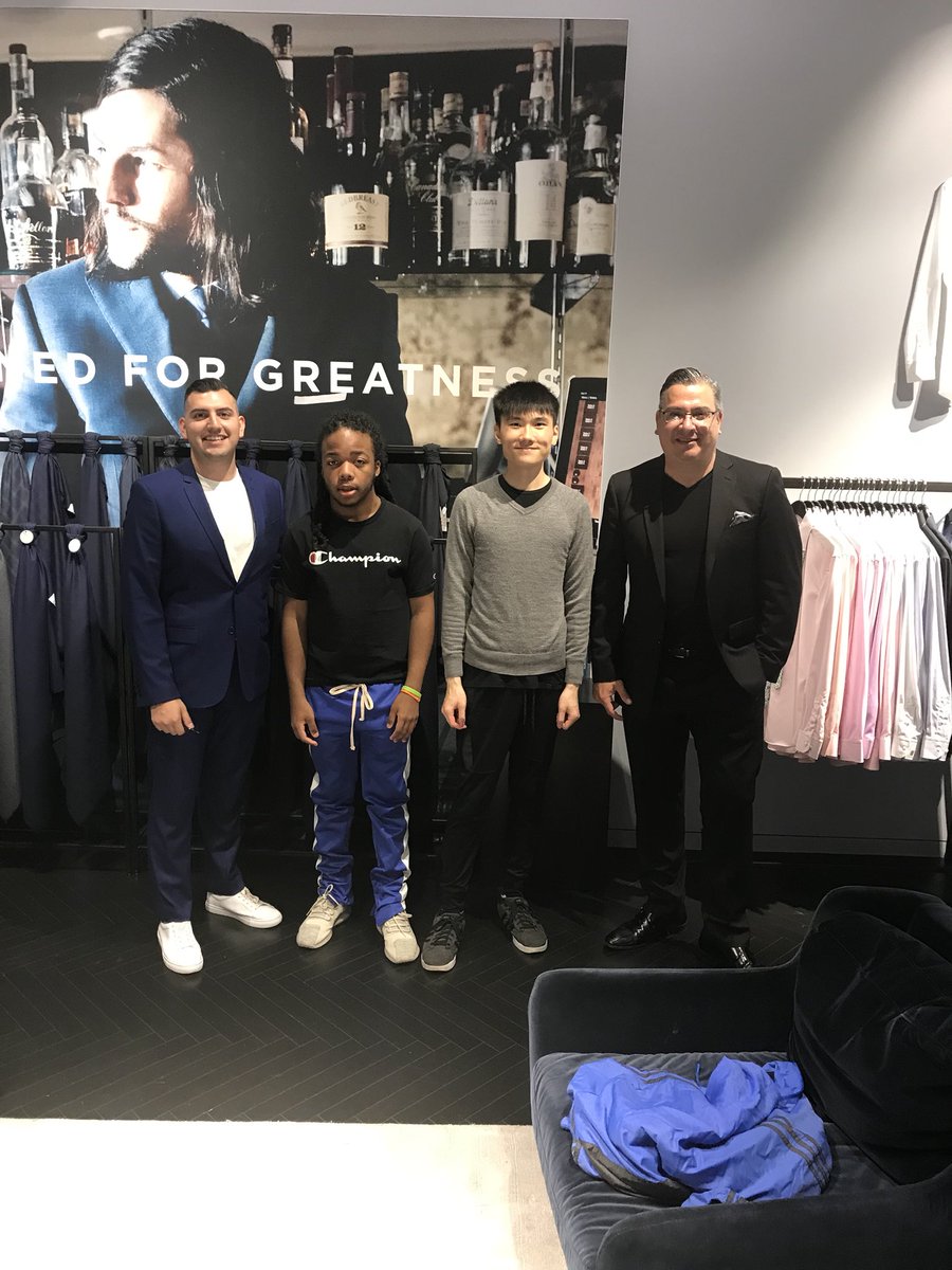 <a href="/TalentHue/">Talent- Hue Recruitment Services</a> would like to congratulate the very first winners of the Attire To Get Hired Suit program.  Congrats to Jimmy Ruan and Matthew Cowan.  Thanks to our partners @genesysworks and <a href="/INDOCHINO/">indochino</a>.  When you look good, you feel good and then you do good!