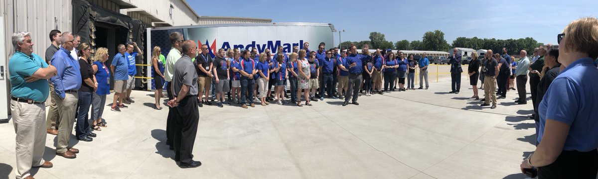 Such an amazing show of support for 
<a href="/andymarkinc/">AndyMark Inc.</a> at today’s ribbon cutting. A big congratulations to this great worldwide company located right here in Kokomo! Thank you for choosing to invest in Kokomo!