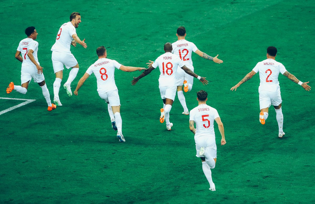 ManCity's tweet photo. FULL-TIME | Absorbing! And there's 30 minutes more to come!

🇭🇷 1-1 🏴󠁧󠁢󠁥󠁮󠁧󠁿

#worldcup #mancity https://t.co/BWb43B4SUV