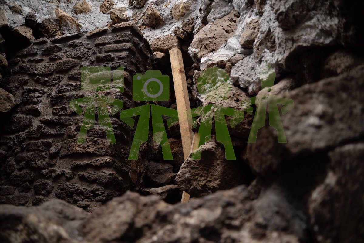 FotoAgenciaMx's tweet photo. Tras sismo del #19S se revela una estructura dentro de la #Piramide de #Teopanzolco #Morelos expertos aseguran que esto cambiará la cronología de la zona https://t.co/amXHIPsKYL