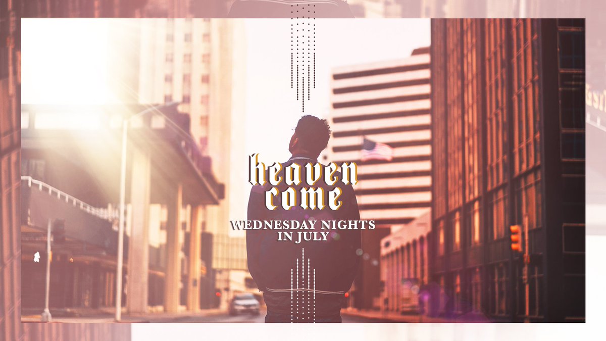 newlifecorpus's tweet photo. Don't forget! Tonight we begin our 4 week Wednesday night series, Heaven Come. We looking forward to seeing you and your family tonight at 7pm! https://t.co/o1mkTLRJMd