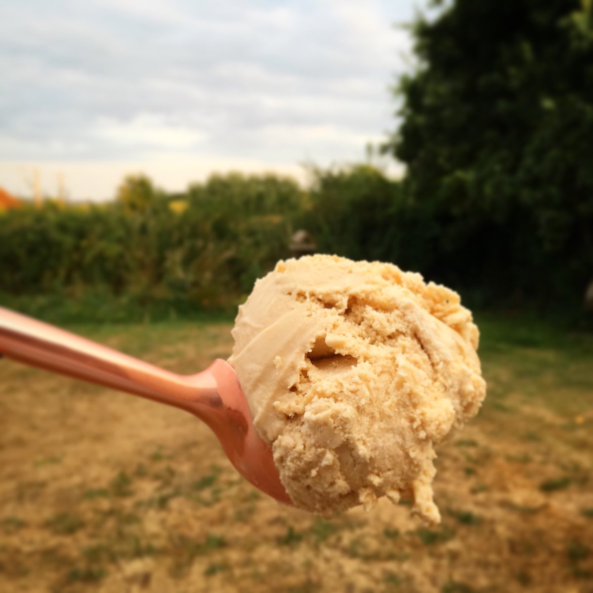 Keeping cool with a big scoop of salted caramel 😋🍦☀️❄️👌🏻 
@NFIceCream 
#icecream #icecreamlover #icecreamtime #icecreamofinsta #icecreamaddict #icecreamlover #saltedcaramel #dairyicecream #newforesticecream #yum #delish