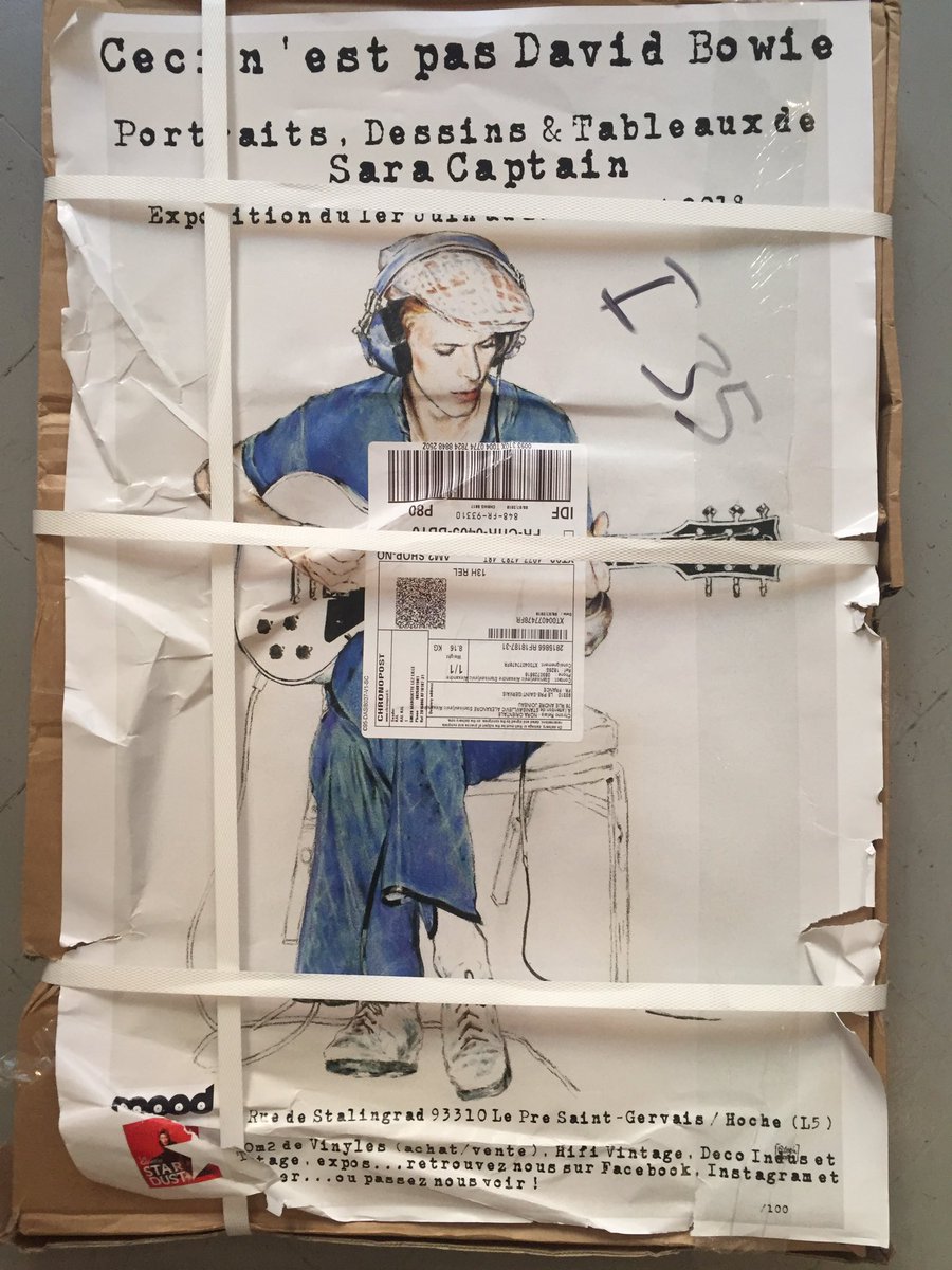 la_stardust's tweet photo. L'expo est prolongée jusqu'au 28 ! "Revernissage" le 20 dès 19h ! Jam session de Sara Captain et Olivier Cosmann vers 20h ! https://t.co/NOjv57u2kD