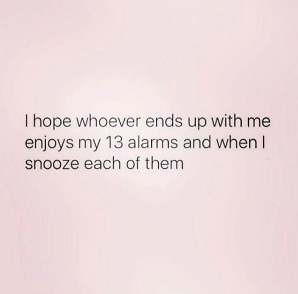 tartecosmetics's tweet photo. 13 alarms &amp; counting 😅⏰ #tartetalk https://t.co/5dWwH07k3v