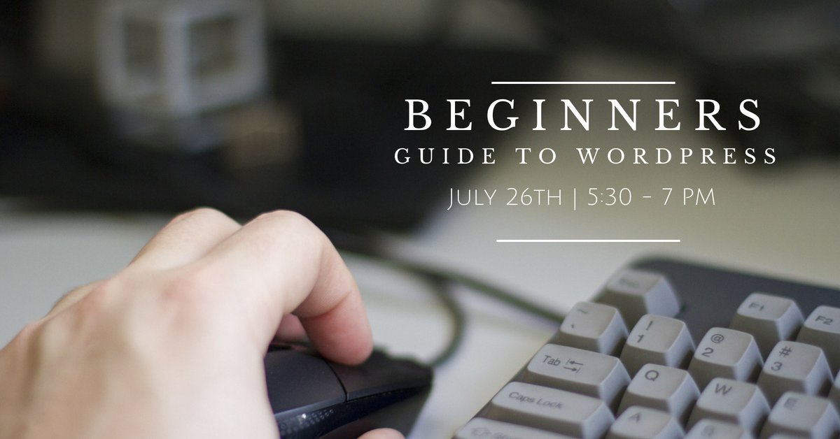 Upcoming WORDPRESS workshop with <a href="/hoanmarketing/">HOAN marketing</a> at <a href="/HudsonMKE/">Matheau Recht</a> on 7/26. Registration is limited so reserve your spot today! - bit.ly/2uoQrjn

#nonprofit #marketing #storytelling #diy #coworking #digitalmarketing #smallbusiness #mke