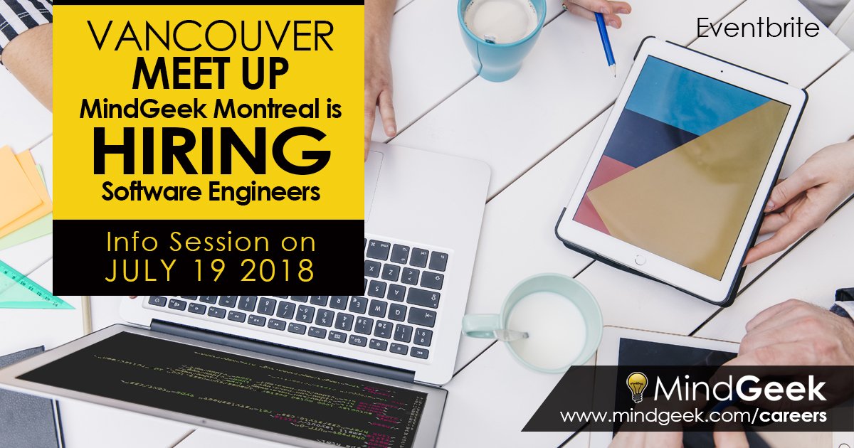 MindGeek on Twitter "Vancouver Software Developers Mindgeek Montreal
