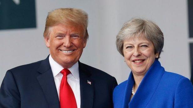 Telegraph's tweet photo. Donald Trump could voice support for hard Brexit during UK visit, piling pressure on May
https://t.co/254njTreCu https://t.co/vzkvw3TIsS