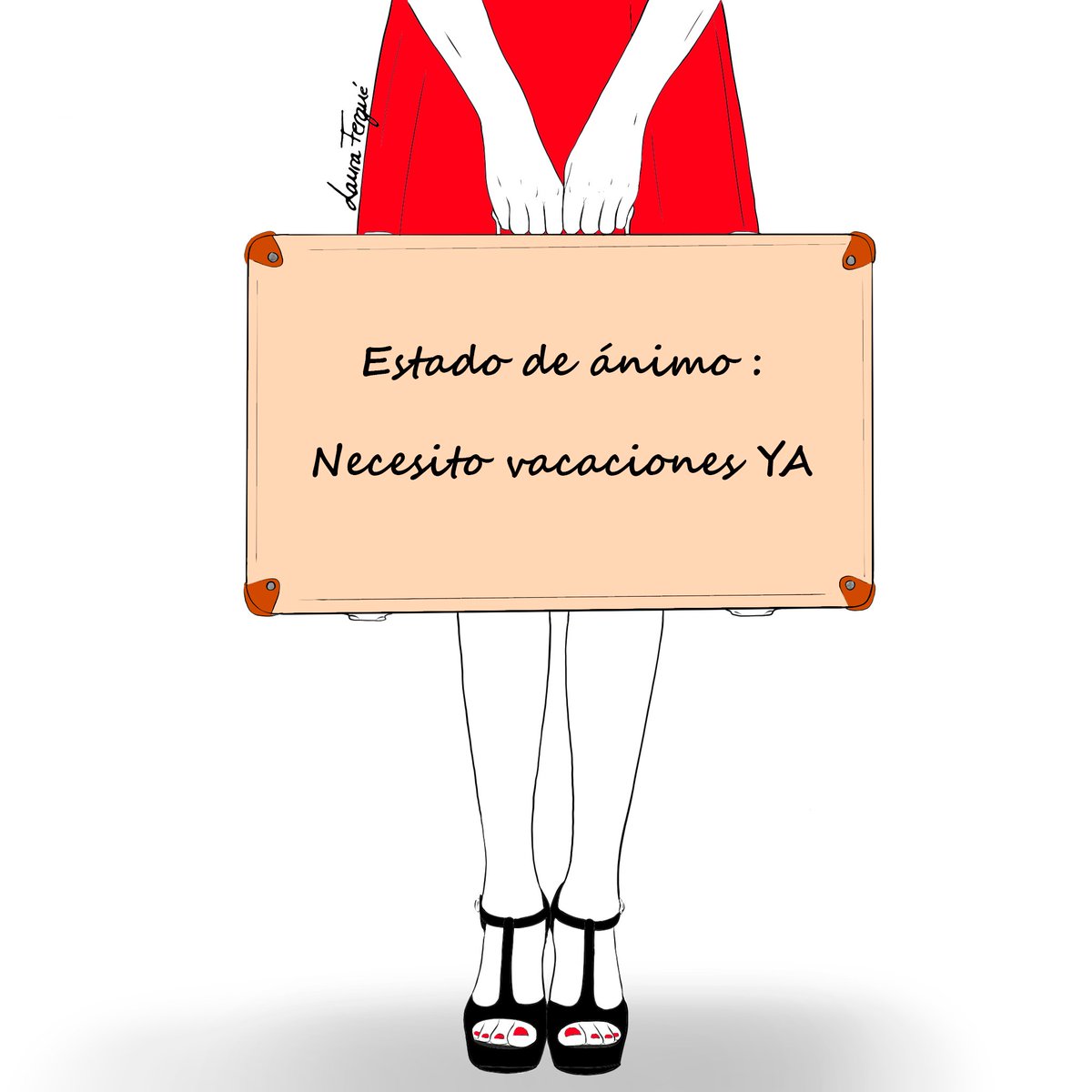laurafergue's tweet photo. Estado de ánimo: necesito vacaciones YA https://t.co/E2XGtsw4Eu