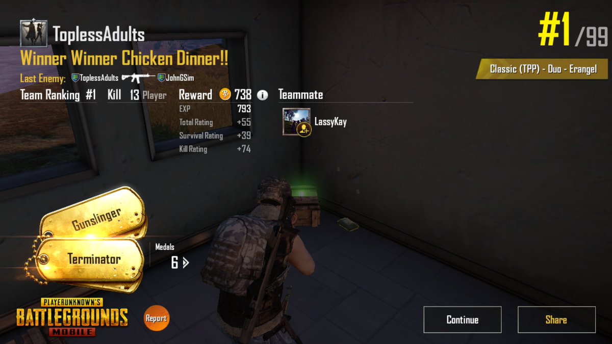ToplessAdults's tweet photo. Teammate died   5 mintues in ‼️Duo Dub #Pubgmobile https://t.co/KvDJNe4jlB