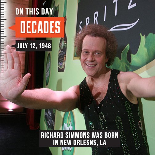 Happy 70th Birthday Richard Simmons! 