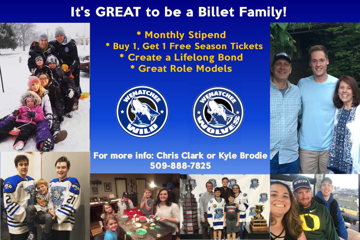 WHLwild_'s tweet photo. The experience of being a billet family is one that will be treasured for a lifetime. https://t.co/74O8EEbBzz