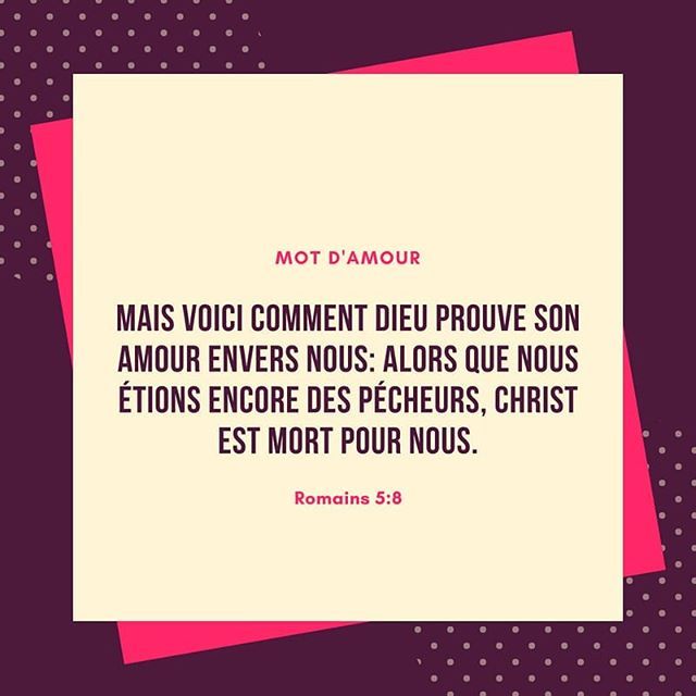 la_Bible's tweet photo. Voilà de quel amour nous sommes aimés ! Nous étions encore pécheurs et Dieu nous aimait déjà! Réalises-tu cela dans ta vie ? #versetdujour #Romains #labible https://t.co/Xv52Y4D98G