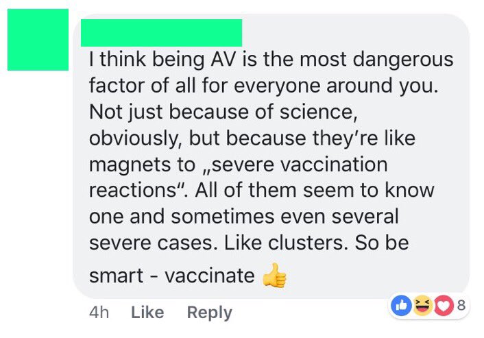 HAVENTexasUS's tweet photo. In response to a nurse describing her years of experience in neonatal intensive care and the fact that she has not seen any serious side effects to vaccination, this pro-vaccine gem came out and we ❤️ it.
#WhatProVaxxersSay #VaccinesWork #PreventWhatIsPreventable #WeAreIT https://t.co/5JGQ1vCNkj