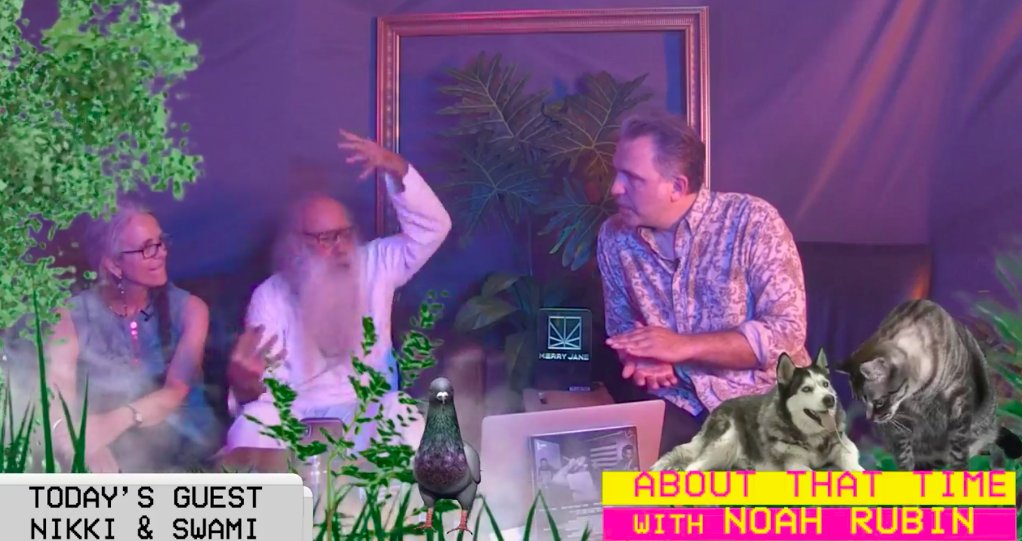 MERRYJANE's tweet photo. The #SwamiSelect fam is talking about the merits of "real Afghani hash" on #AboutThatTime — tune in here and get lit with us! https://t.co/TMWrzng2Ez https://t.co/Ok3exb12Lp