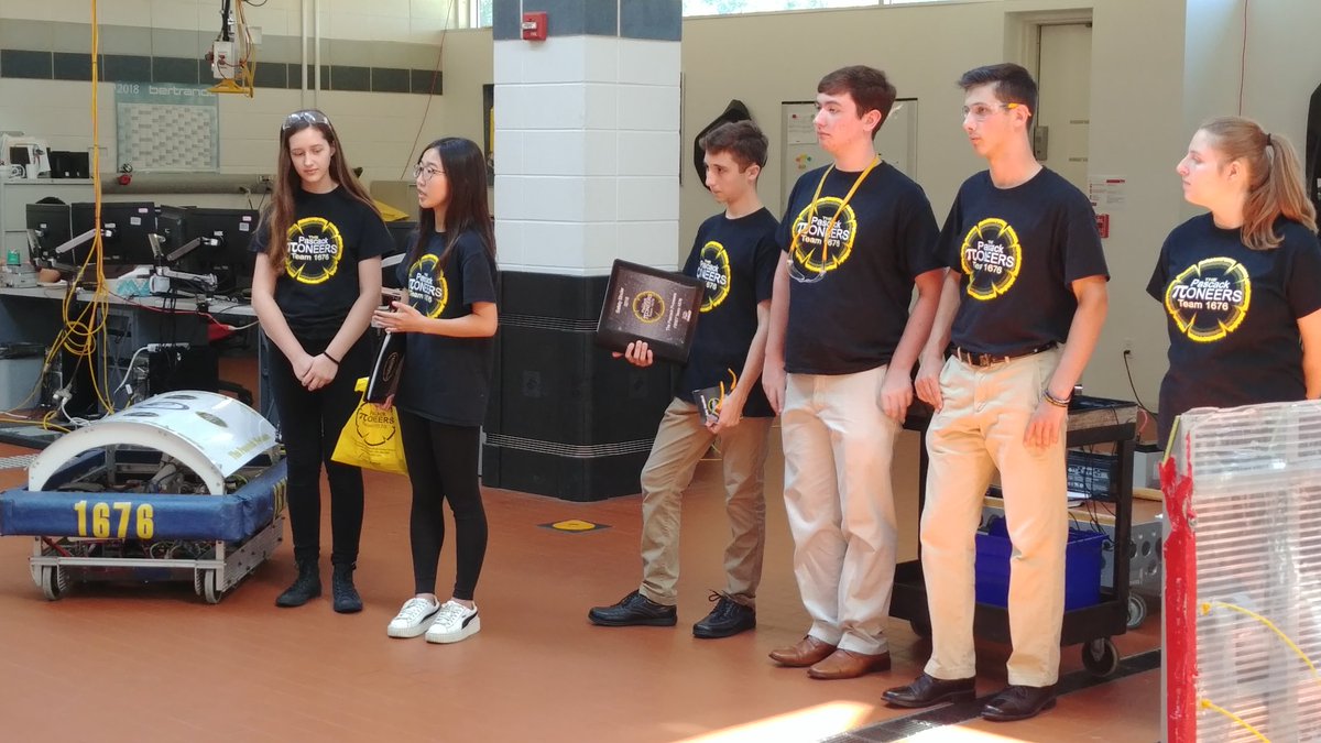 FRCTeam1676's tweet photo. Very thankful for 7 years of sponsorship and mentorship from the BMW Group! As always a wonderful visit to the engineers at NA Headquarters. Thanks to Oliver, Rhonda and Ken for their support &amp; believing in our effort. @pvrhsd @BMWUSA @BMWGroup @FIRSTweets https://t.co/aL1WCmAR5j