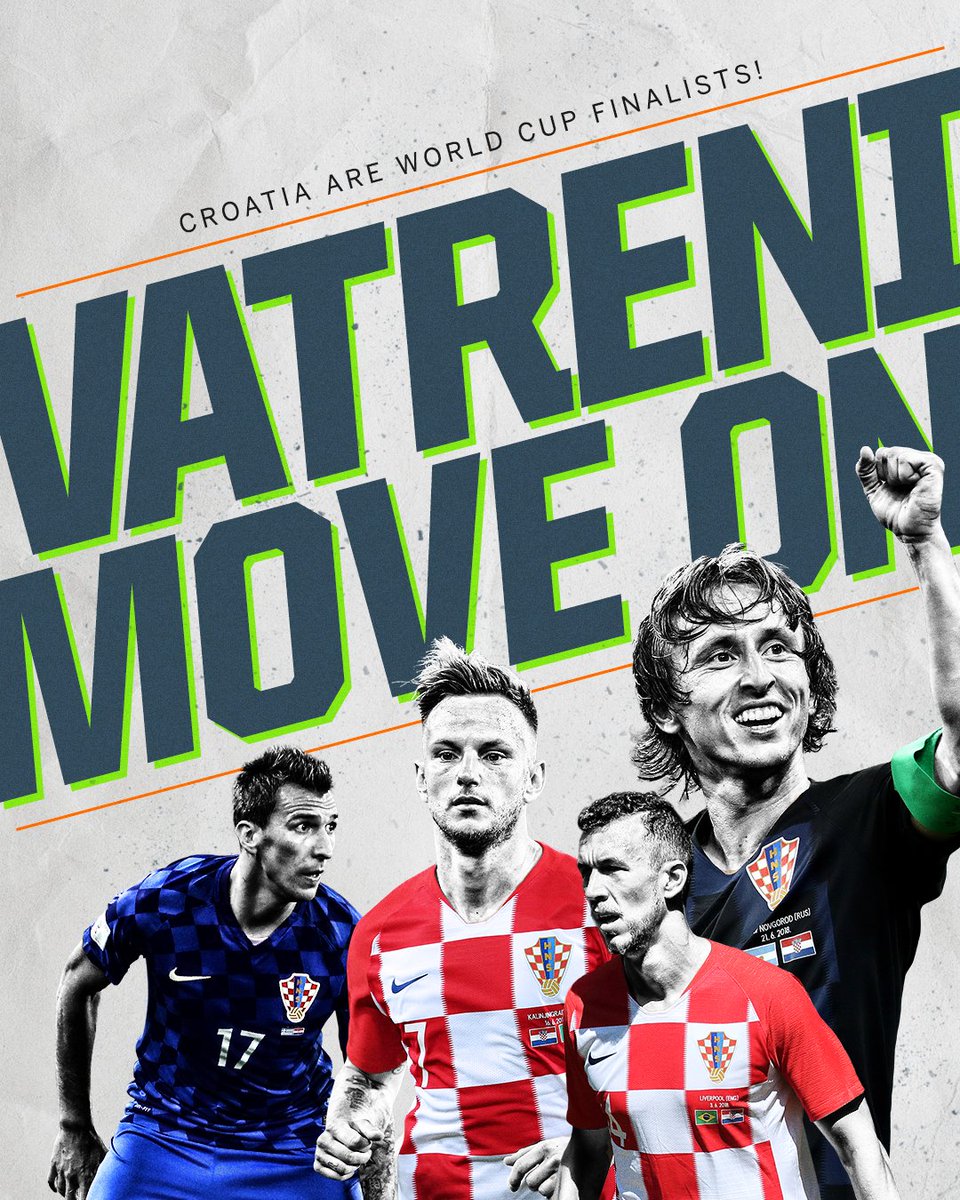 Croatia have reached their first World Cup final!