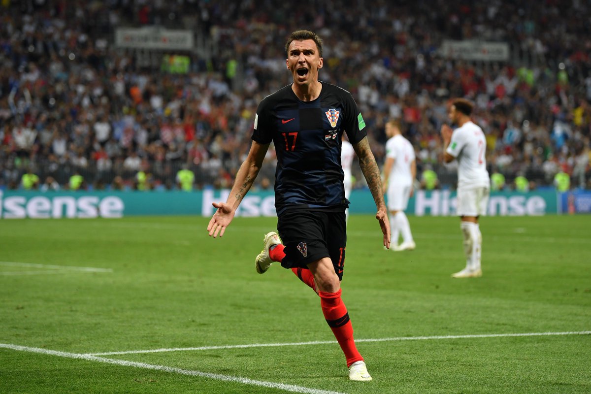 juventusfc's tweet photo. MARIOOOOOO! 

Super @MarioMandzukic9 segna il gol decisivo e manda la 🇭🇷 in FINALE! 🔝❤️⚫️⚪️

#JuveWorldCup https://t.co/0ubH8wIKM5