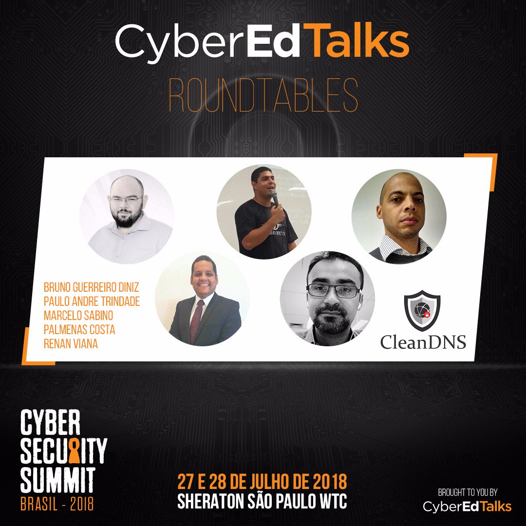 paulotrindadec's tweet photo. Contagem regressiva!
@brunogdiniz @marcelo__sabino
@palmenas @RNarezzi @4cyberSec
#CleanDNS Project: Because Detection is Cool but Proactivity is Better! https://t.co/W3sEGk3KEs