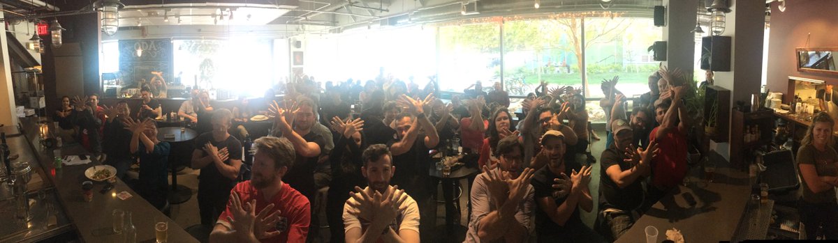 When the owner of the bar is from Kosovo and Croatia wins the game, our customers show their support!! #worldcup2018 #worldcupcroatia #barodasf