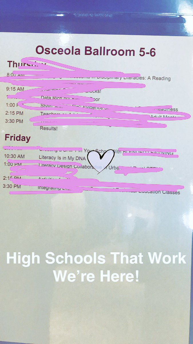PedagogyOrNah's tweet photo. #HighSchoolsThatWork #HSTW #SREB #SREBLiteracy ๐คฉ๐คฉ #LiteracyIsInMyDNA #OsceolaBallroom #GaylordPalms https://t.co/MwvcK5X5lh