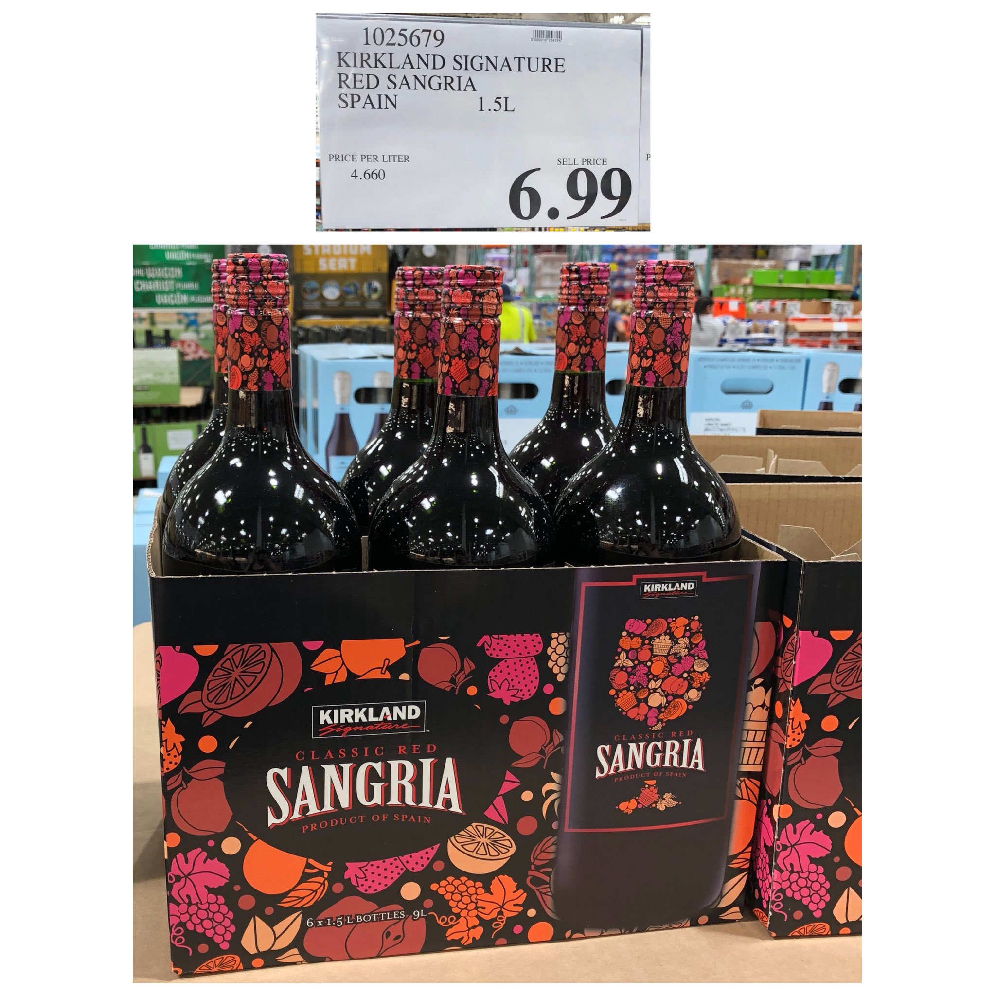 Kirkland Signature Classic Red Sangria Prices, Stores,