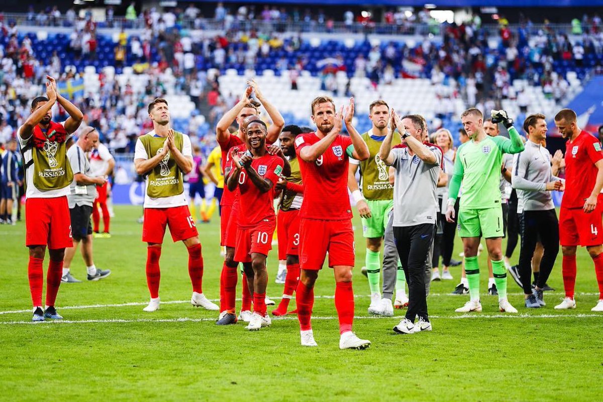 You did us proud. Real grit, determination and never giving up until the very end. You should hold your heads up high 🏴󠁧󠁢󠁥󠁮󠁧󠁿⚽️⚡️ <a href="/England/">England</a> #worldcup