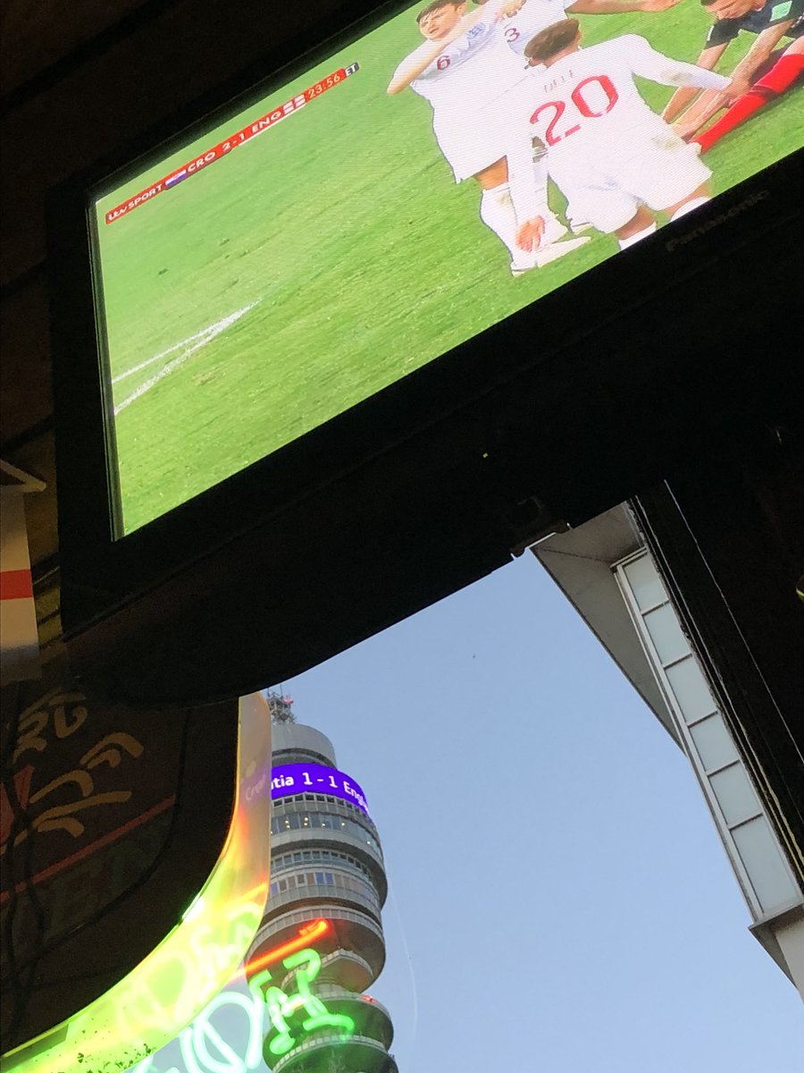 Come on <a href="/bt_uk/">BT</a> let’s reduce that latency! Tho if your BT broadband connection is anything like mine I understand why you couldn’t update the scoreboard quick enough. #ENGCRO <a href="/ShipFitzrovia/">The Ship Fitzrovia</a>