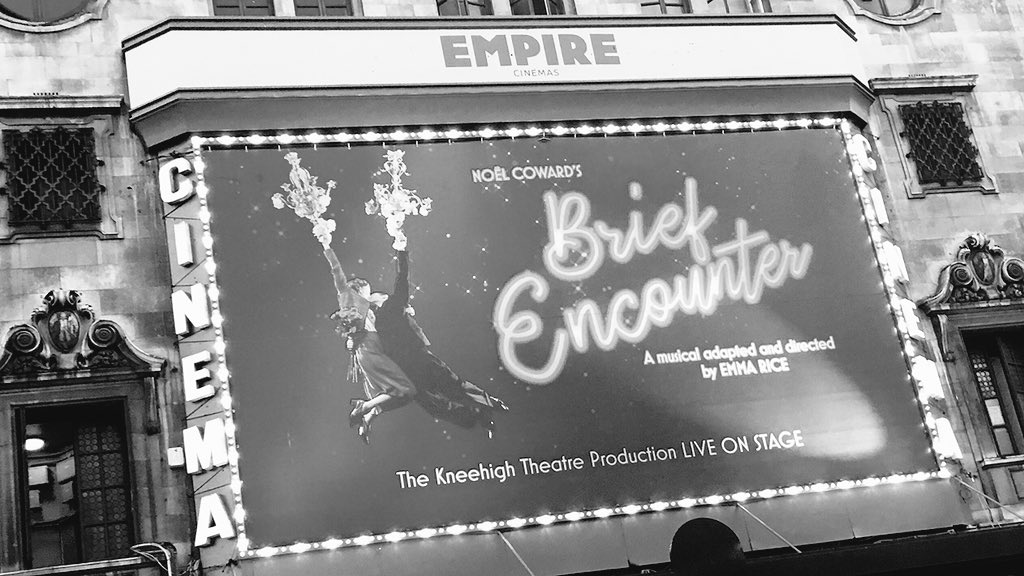 Any fans of <a href="/TalkingPicsTV/">Talking Pictures TV</a> should go and see BRIEF ENCOUNTER at the Empire Cinema in London before it closes on Sunday 22nd July ... The classic film is brought to life in the most incredible way and in the perfect venue.