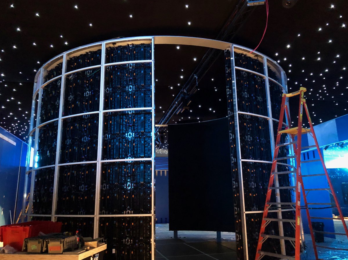 MatrixVisual's tweet photo. It's slowly coming along... Get ready for July 16! #WhereIsMatrix #LED #TechLife https://t.co/9vJwzncIfM