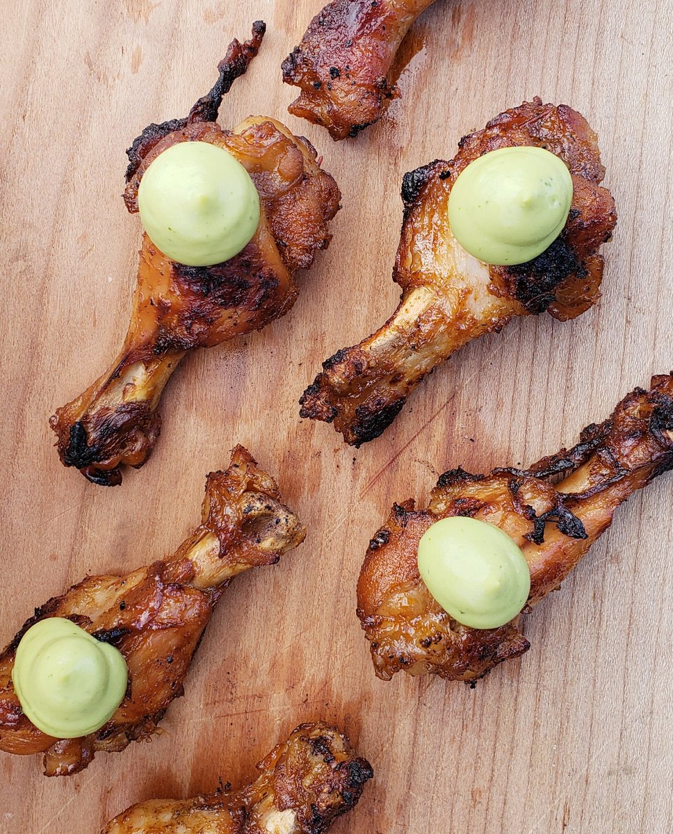 toptablegroup's tweet photo. Chef @alexhon_'s charcoal grilled #chickenwings for today's big event. #toptablegroup https://t.co/rtqMfT7xJL