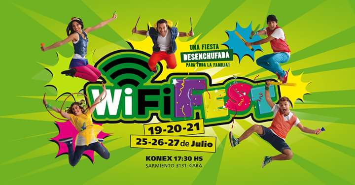 #desenchufados #wififest en el #konex 
Entradas en venta: ww.cckonex.org/espectaculo/wi…