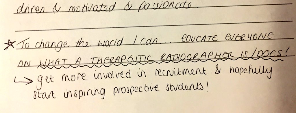 SarahBradder's tweet photo. Just opened my ‘letter to my future-self’ which I wrote at the #150leaders welcome event (beginning of March). The last guidance question was ‘what can you do to change the world?’ I couldn’t remember what I wrote but I’m so happy to know that I’m making steps towards doing this. https://t.co/Fp8dLTrrDS