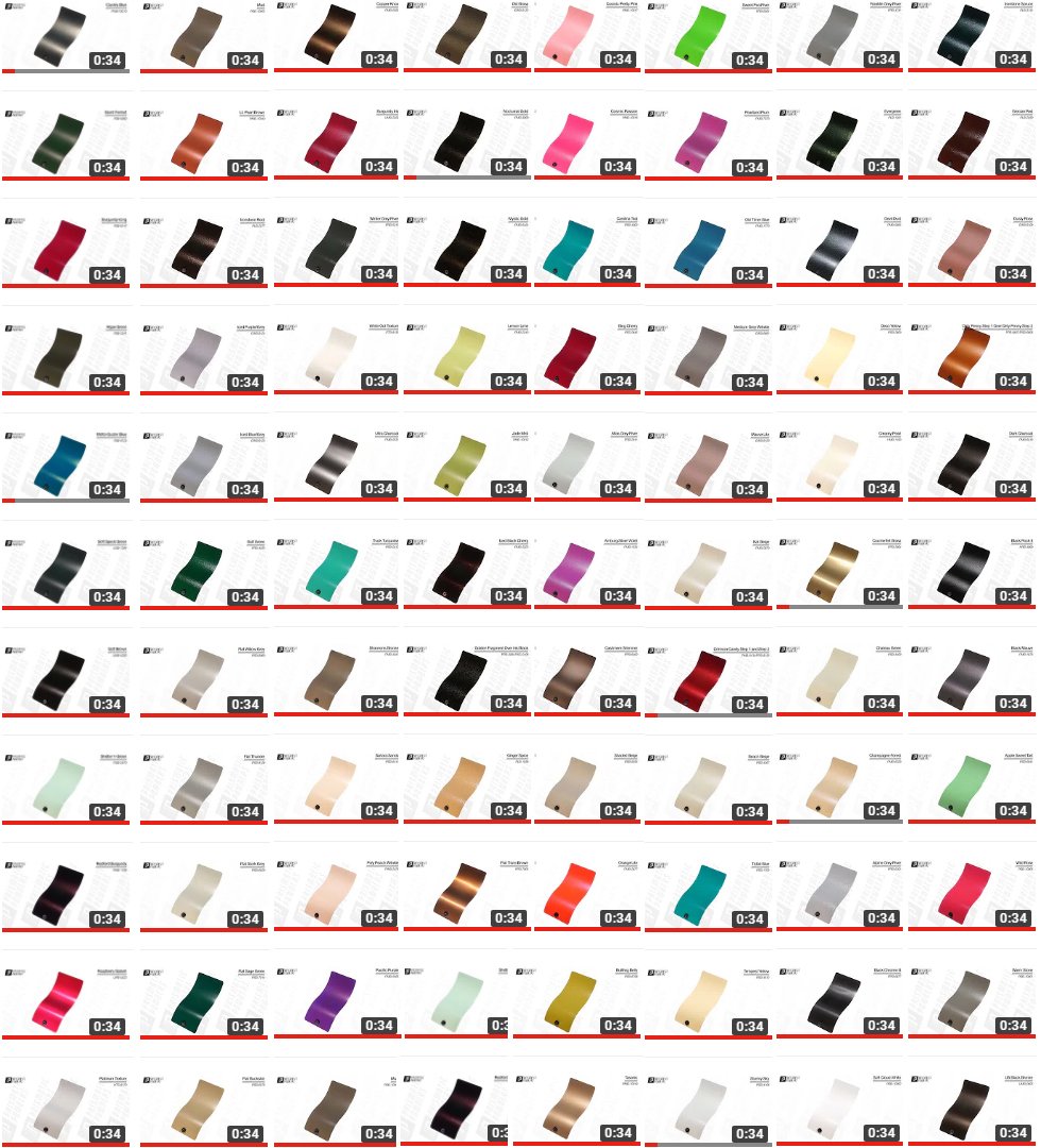PrismaticPowder's tweet photo. Over 225 #PrismaticPowders color videos up on the playlist at https://t.co/uniEj66IZQ - #powdercoating #powdercoat #creativeoutlet #findyourcolor #powdercoatingcolors https://t.co/UZvvzvkKnV