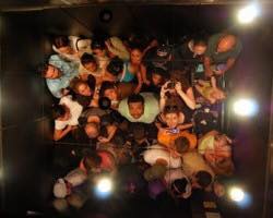 swfdinfo's tweet image. Stalled elevator calls are not uncommon for SWFD. 
If you're caught in one -
Don't panic, stay calm. There's plenty of air.
Push the emergency call button &amp;amp; call 911
NEVER try to pry open the doors or try to escape on your own. 
We'll be there quickly. 
 #swfd #vacationproblems