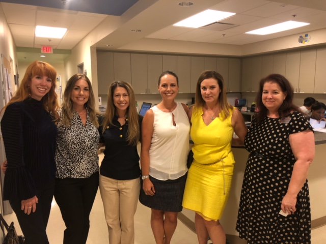 VolunteersinMed's tweet photo. Thank you to the ladies from Clark County Medical Society Alliance and National Charity League. We enjoyed having you tour our Ruffin Family Clinic and look forward to partnering with you on upcoming projects! #vmsn #ncl #ccmsa #allsmiles #volunteers https://t.co/j41RUnn1tt