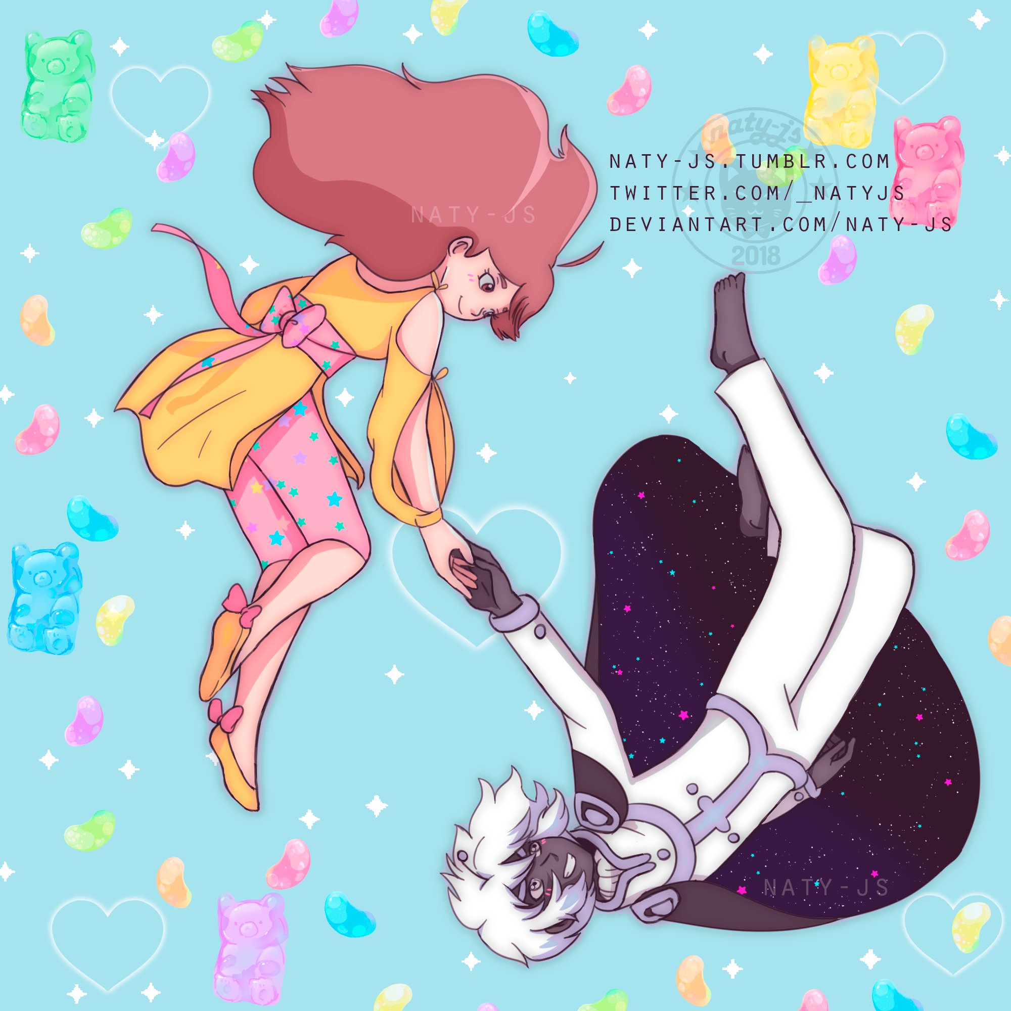 Naty-js 🍓 on Twitter: "Bee x Puppycat ( Space Outlaw Form.