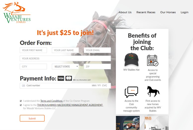 WV Stables (@wasabistables) on Twitter photo At <a href="/WasabiStables/">WV Stables</a>, our winning is not just about our horses crossing the finish line first, it's also about allowing EVERYONE a chance to be an owner without hidden costs, big #upcharges, or on-going bills:  bit.ly/2LONrUF #racehorse At <a href="/WasabiStables/">WV Stables</a>, our winning is not just about our horses crossing the finish line first, it's also about allowing EVERYONE a chance to be an owner without hidden costs, big #upcharges, or on-going bills:  bit.ly/2LONrUF #racehorse