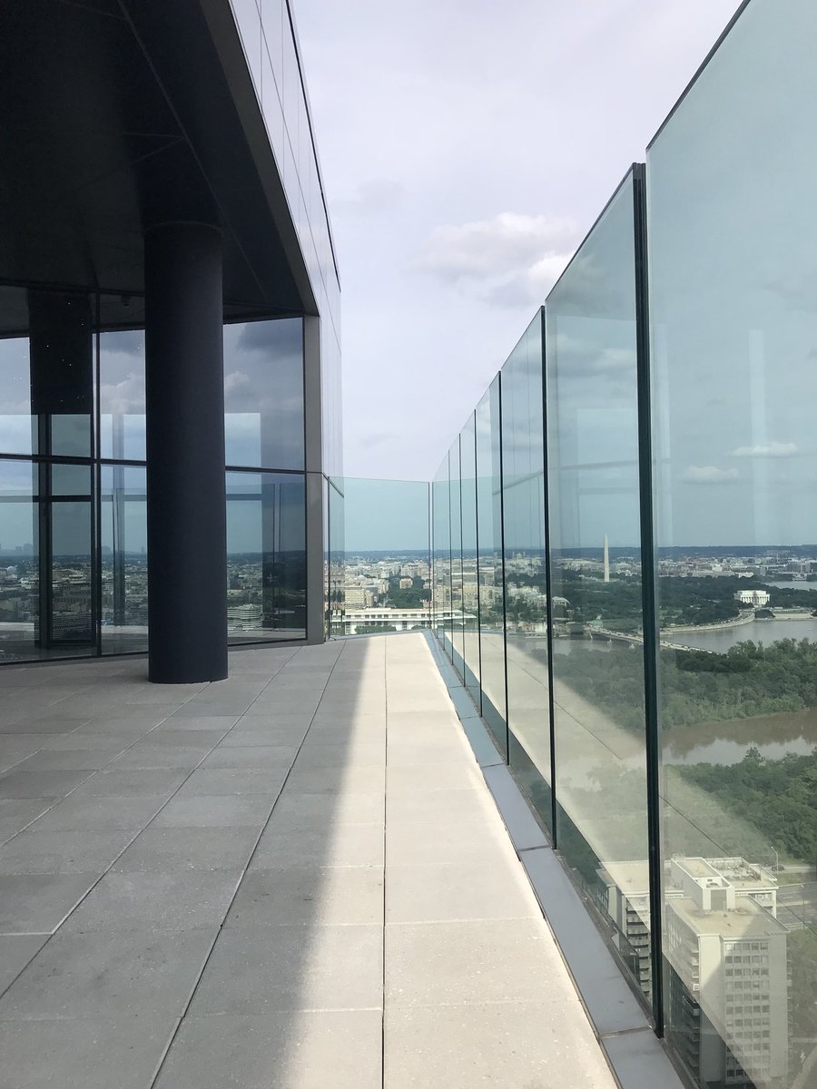 DCUrbanDad's tweet photo. Summers melt my love affair with the Washington, D.C. area into a love-hate relationship. That’s why on muggy days, Addy and I are exploring DC from the inside. First stop, the Observation Deck at the CEB Tower. New blog—> https://t.co/daf3l8c6hL. #mydccool #dadlife https://t.co/0alleHAI2H
