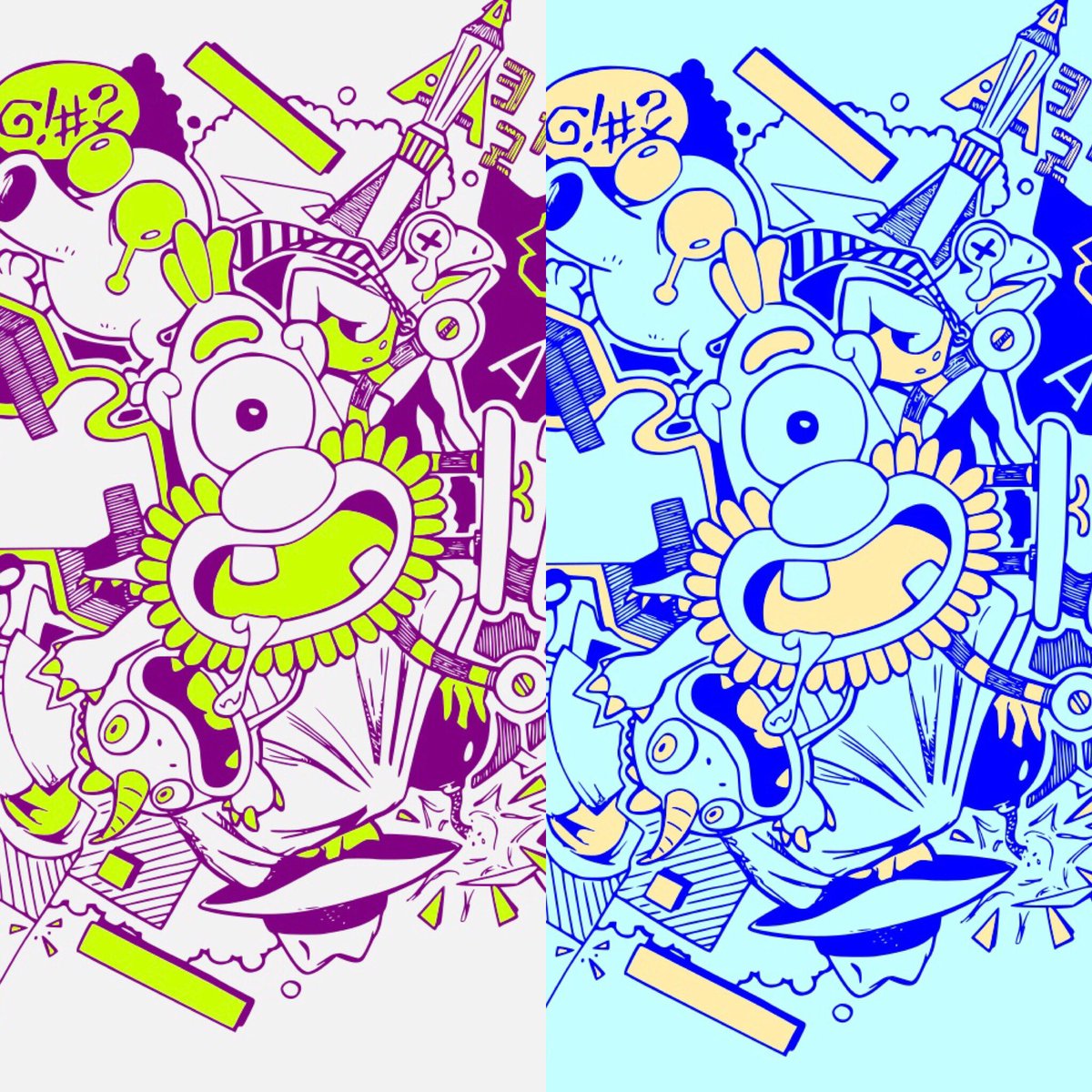 obeykube's tweet photo. New tee design. Which color variant do you prefer? #ArkadoReturns #liretro #liretrogamingexpo #retrogaming #limitededition #art #artapparel #retrogaming #videogames #doodle #nintendo #namco #konami #arkado #obeykube #kylekubik https://t.co/jnZEAxAsXq