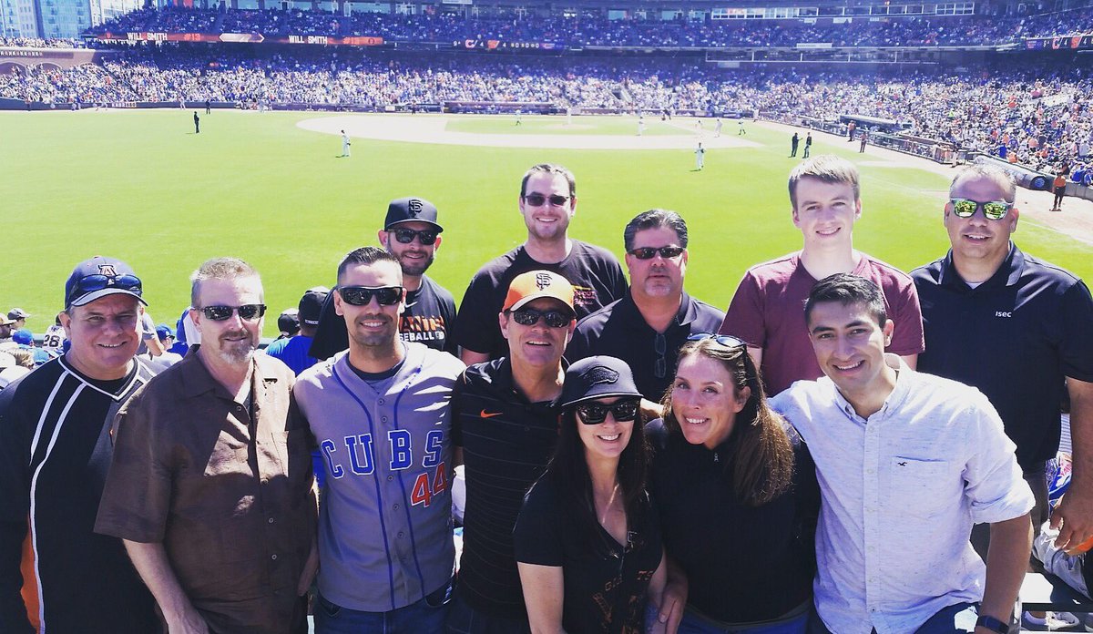 ISECBuilt's tweet photo. Our #isecnorcal #intern appreciation day enjoying the @SFGiantsFans game!
#ISEC #buildyourcareer #constructioncareers https://t.co/ro4hTVrQgf